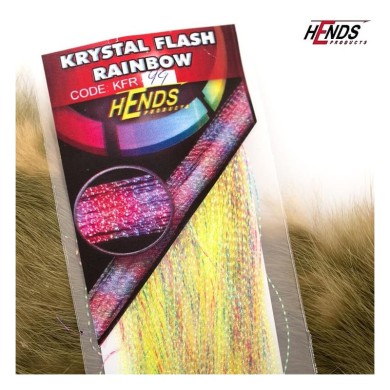 Hends Krystal Flash Rainbow - Fibres iridescentes-