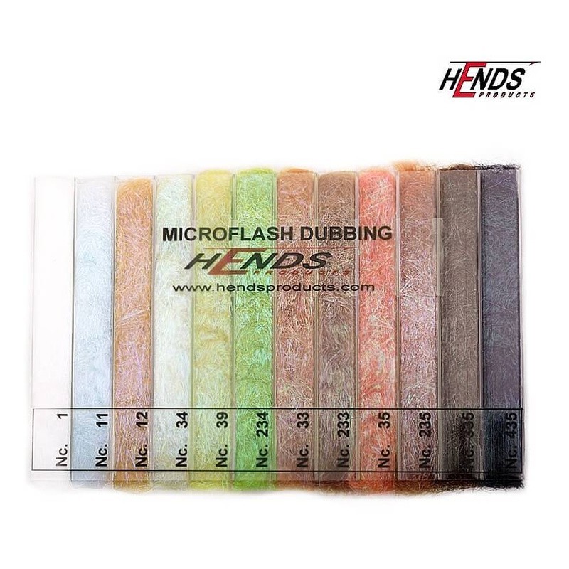 Hends Microflash Dubbing Box MFDB02 - 12 couleurs sombres-