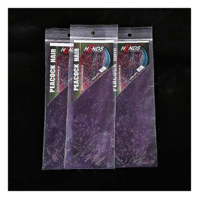 Hends Peacock Hair - Fibres iridescentes mobiles-
