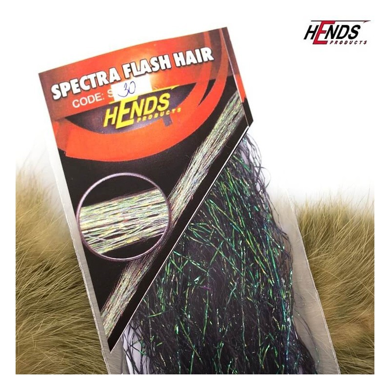 Hends Spectra Flash Hair - Fibres plates iridescentes-
