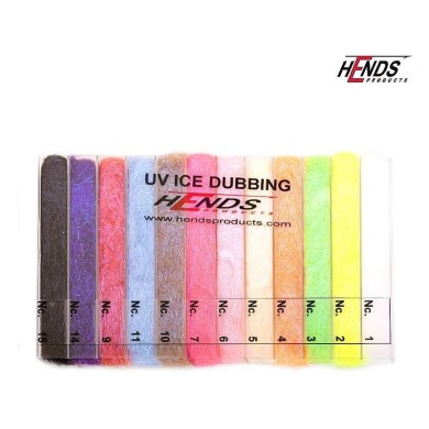 Hends UV Ice Dubbing Box UVDB01 - 12 couleurs-