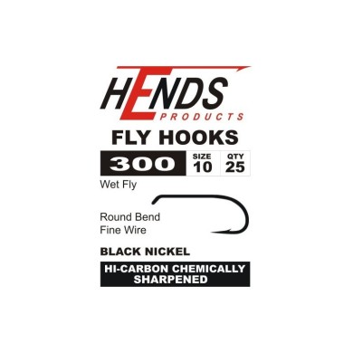 Hends 300 - hameçon bronze pour mouches noyées-