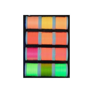 Hends UV Neon Thread Set NETS01 - 12 couleurs-