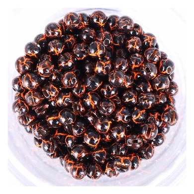Noir/UV Fluo Orange TMBO - 3.8mm