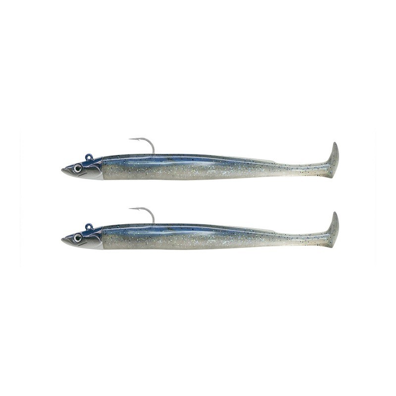 Double Combo Fiiish Crazy Paddle Tail 100mm – 2 montés-