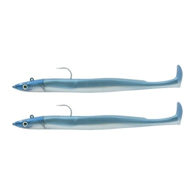Double Combo Fiiish Crazy Paddle Tail 100mm – 2 montés-