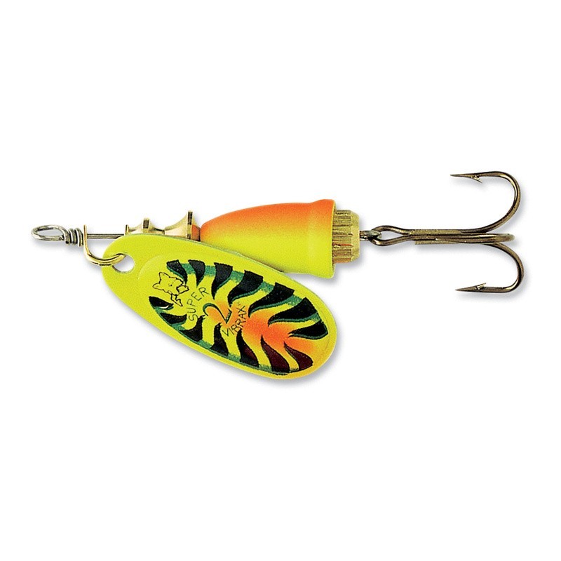 Cuiller Blue Fox Vibrax Fluorescent-