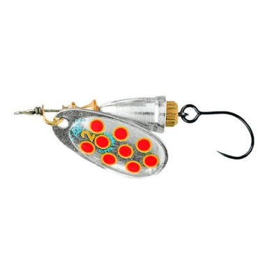 Cuiller Blue Fox Vibrax Hot Pepper sans ardillon-