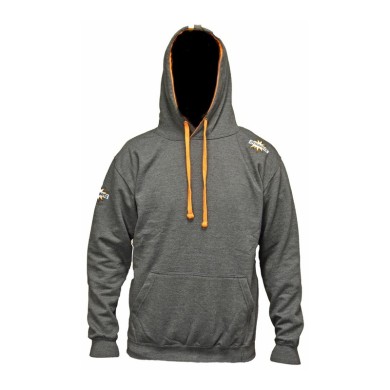 Sweat à capuche Dynamite Baits gris et orange-