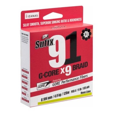 Tresse Sufix 91 G-Core-