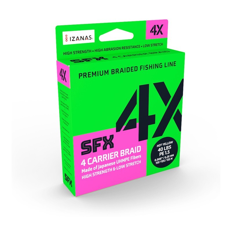 Tresse Sufix SFX 4 Carrier Braid-