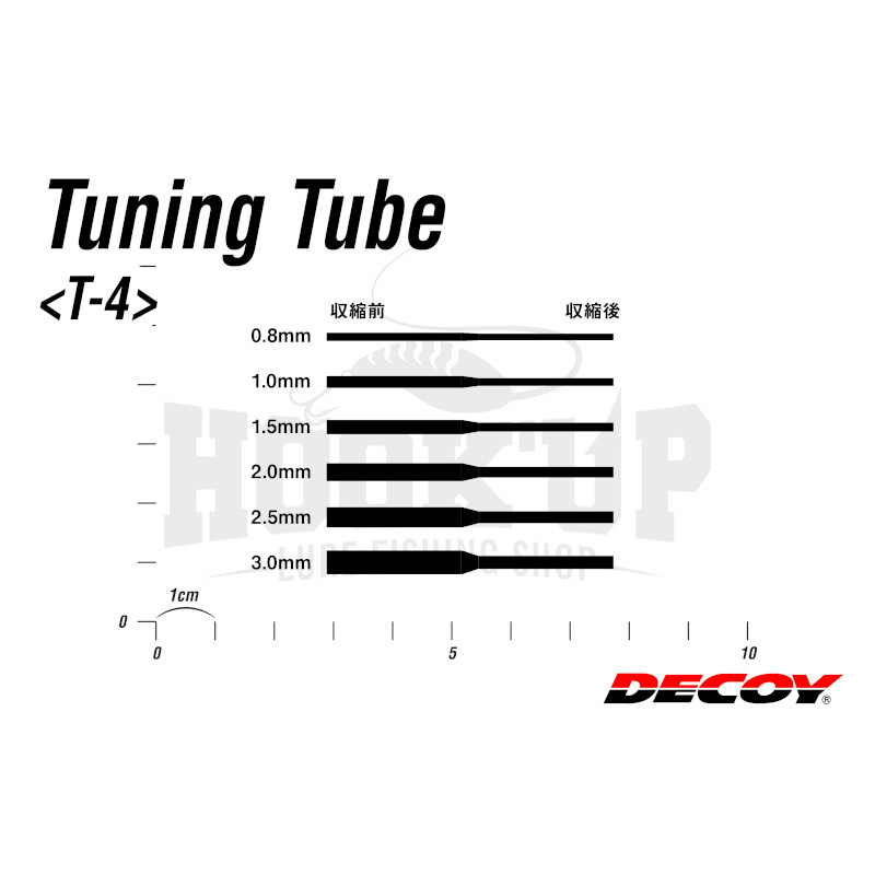 Buy Fishing Heat Shrinkable Tube Decoy T 4 Tuning Tube