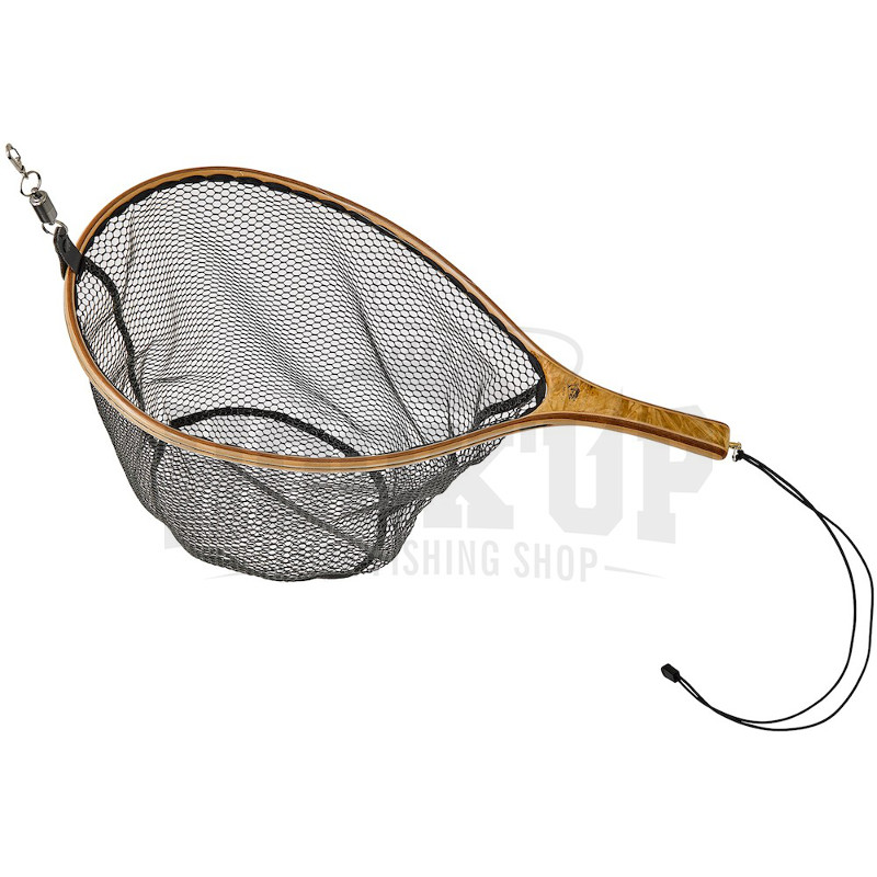 Buy Fishing Accessories Illex Wooden Landing Net Stream Master XL