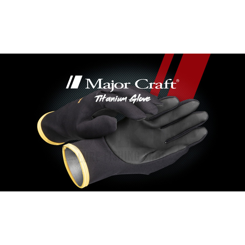 Buy Fishing Gloves Major Craft Titanium Glove