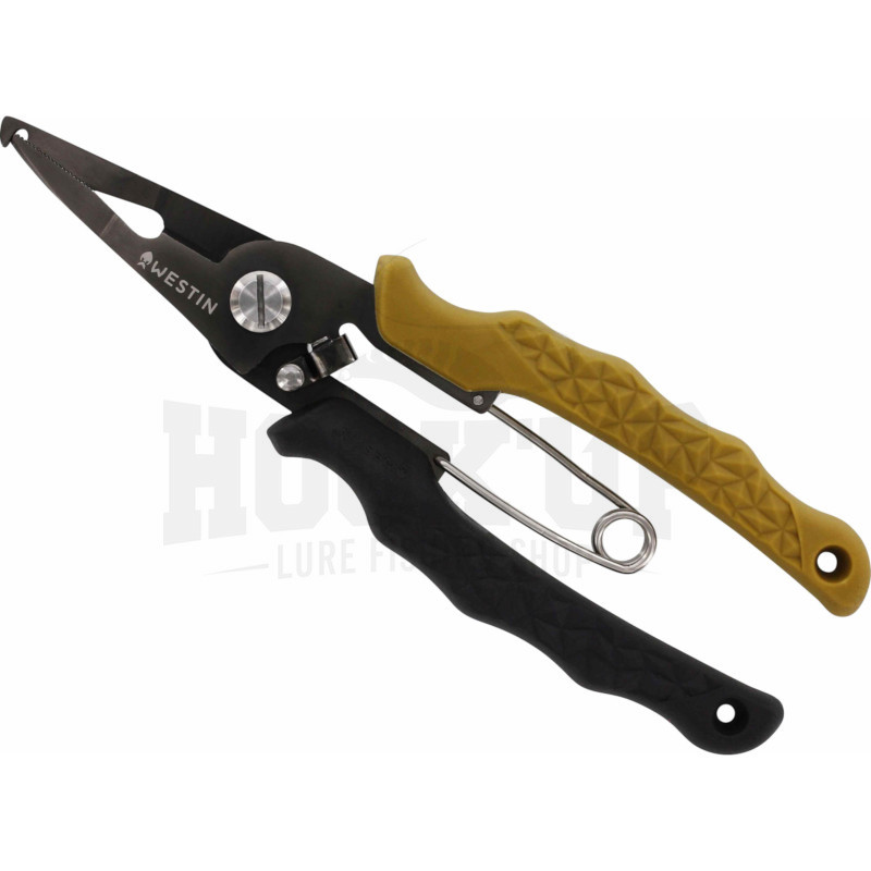 Buy Fishing Tools Westin HD Split Ring Pliers XL 19cm Black Sand