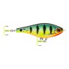 Jerkbait Rapala Super Shadow Rap Jerk UV Hook
