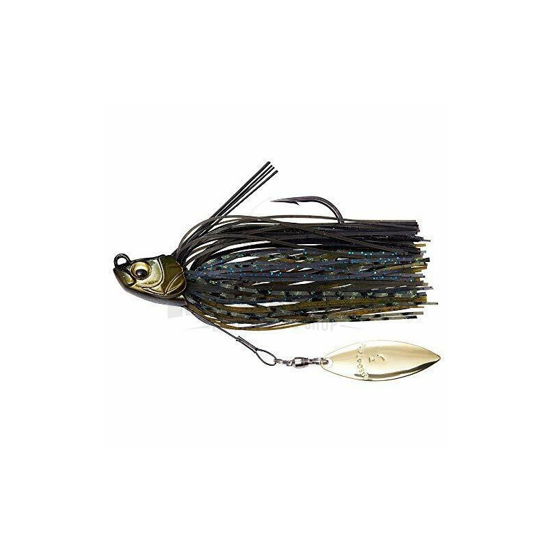 Leurre Megabass Uoze Swimmer 1/4 - 7g Fire Shad : Leurre Souple Pour Pêche Sportive, Idéal Pour Les Carnassiers