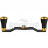 Gomexus Carbon Reel Handle 95mm for Shimano Daiwa Abu Lew's