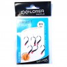 Explorer Tackle Assist Hooks Truite Avec Ardillon