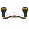 Gomexus Carbon Reel Handle 105mm pour Shimano Daiwa Abu Quantum Lew's Casting