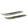 Fiiish Crazy Sand Eel Double Combo 180mm/7" - 2 montés