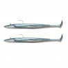Fiiish Crazy Paddle Tail Double Combo 150mm/6" monté - 2pcs/pk