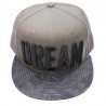 Big Bass Dreams Custom Snapback  Hat Brown Floral