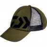 Daiwa Casquette Trucker Kaki Logo Noir