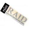 Raid Japan Sticker Black