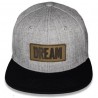 Big Bass Dreams Signature Series "DREAM" Snapback Grey Black