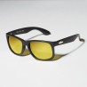 Big Fish 1983 Easy Fish Trout Gold Sunglasses