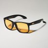 Big Fish 1983 Easy Fish Trout Light Yellow Sunglasses