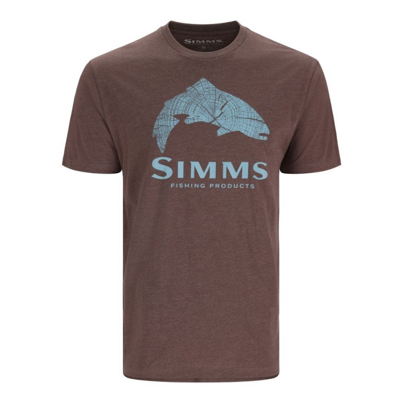 Simms Wood Trout Fill T-Shirt