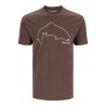Simms Trout Outline T-Shirt