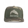 Simms Brown Trout 7-Panel Trucker Cap