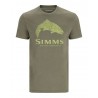Simms Wood Trout Fill T-Shirt