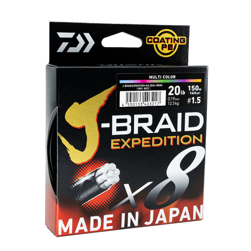Tresse Daiwa J Braid X8 Expedition