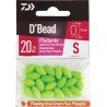 Daiwa Perles Flottantes Ovales Phospho 7x14mm - 20pcs/pk