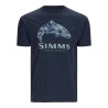 Simms Trout Regiment Camo Fill T-Shirt