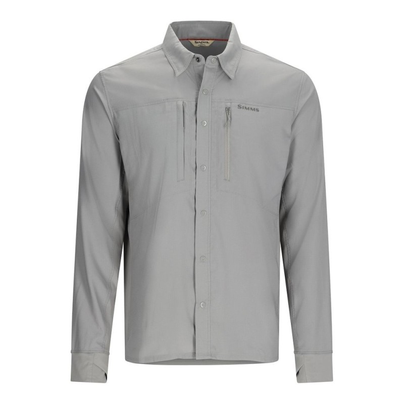 Chemise Simms Homme - Bleu, Taille M - Idéale Pour La Pêche