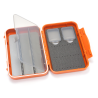 C&F Design Medium Tube Waterproof Fly Case - 3 Compartments