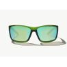 Bajio Sunglasses Bales Beach Green Cerveza Matte Frame - Polycarbonate Lens