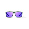 Bajio Sunglasses Stiltsville Green Stripe Matte Frame - Polycarbonate Lens