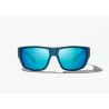 Bajio Sunglasses Piedra Blue Vin Matte Frame - Polycarbonate Lens