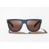 Bajio Sunglasses Caballo Blue Vin Matte Frame - Glass Lens