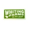 Whiting Farms Logo Stickers