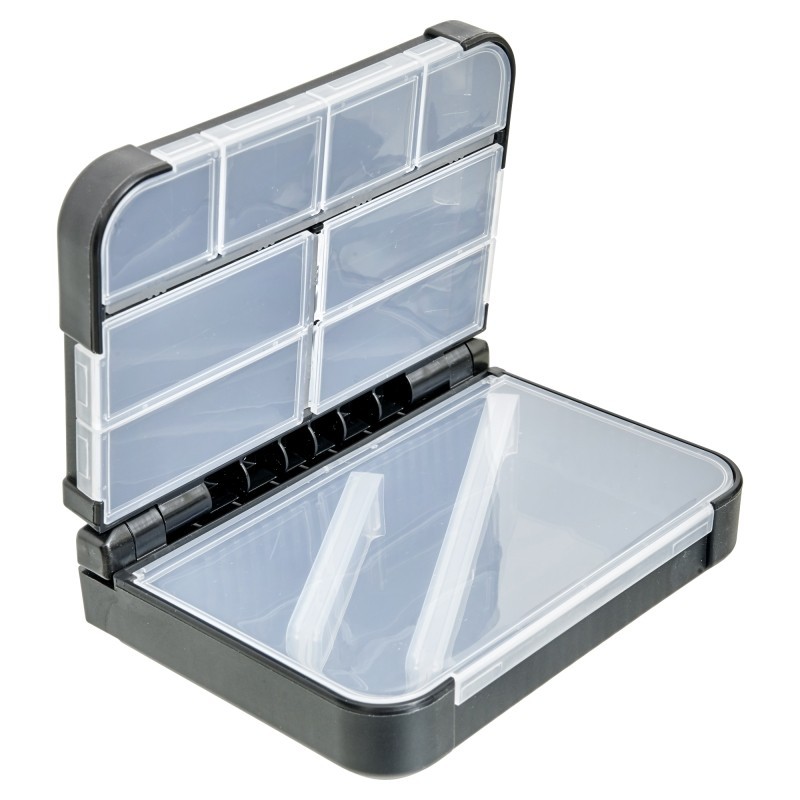 GUNKI Boîte Multi-case – Côtés Ouverts, 20,5x15,5x3,5cm, 1,9g, Pour Pêche Sportive, Rangement De Petits Leurres Et Accessoires