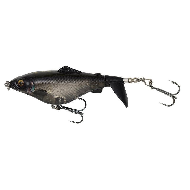 Savage Gear 3D Fat Smashtail – Leurre Topwater Plopper Flottant Pour Bar, Brochet, Musky Et Perche, En Eau Douce Ou Salée – Firetiger 8 Cm