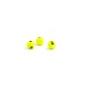 Textreme Tungsten Slotted Beads Fluo Chartreuse