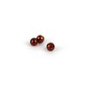 Textreme Tungsten Slotted Beads Metallic Brown